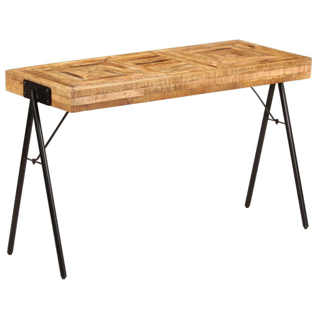 vidaXL Biurko z litego drewna mango, 118 x 50 x 75 cm