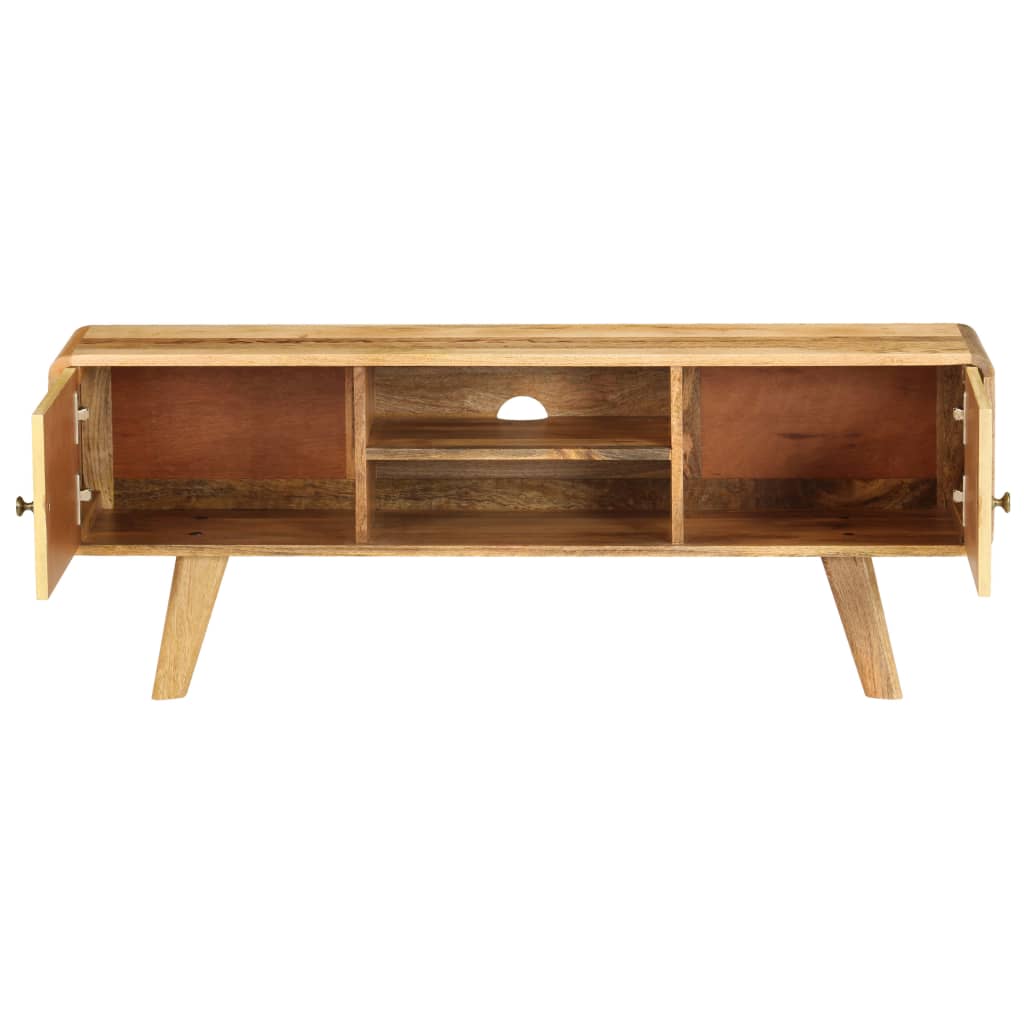vidaXL Szafka pod telewizor, lite drewno mango, 120 x 30 x 45 cm