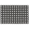 vidaXL Gumowe maty, wycieraczki, 5 szt., 16 mm, 40x60 cm