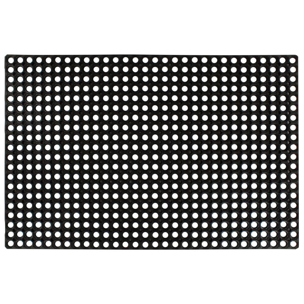 vidaXL Mata gumowa, wycieraczka, 16 mm, 80 x 120 cm