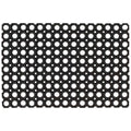 vidaXL Gumowe maty, wycieraczki, 5 szt., 22 mm, 40 x 60 cm