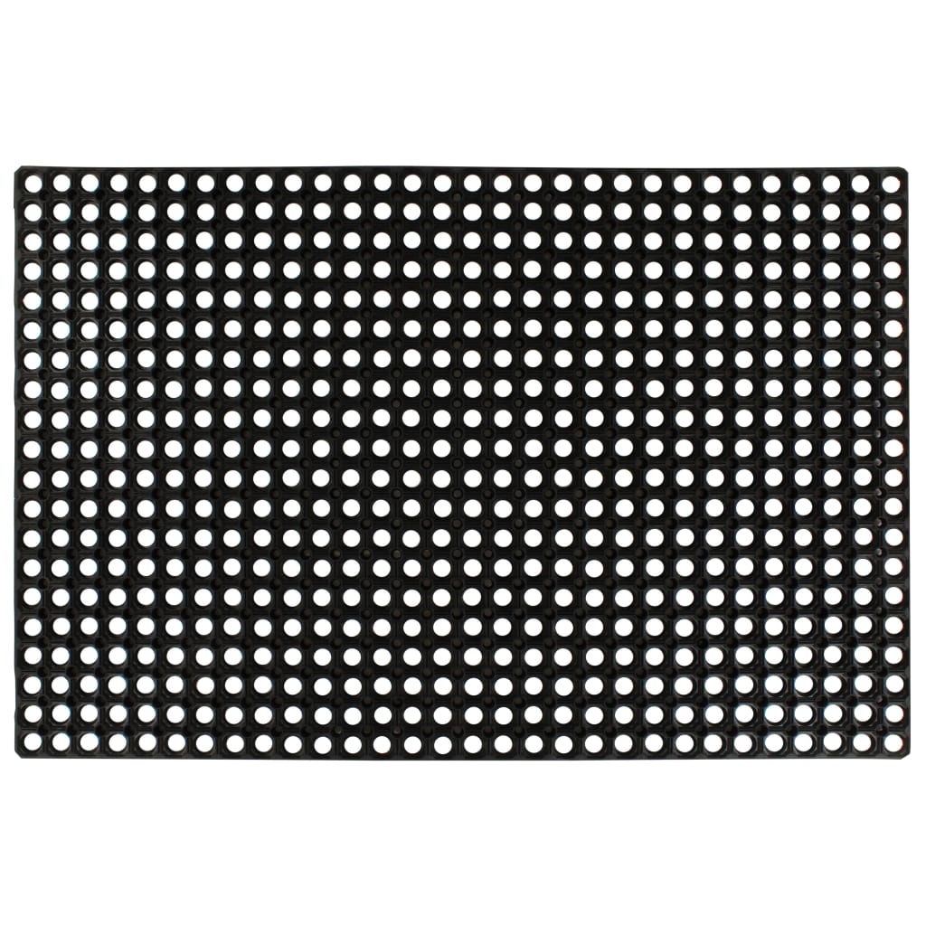 vidaXL Mata gumowa, wycieraczka, 22 mm, 80 x 120 cm
