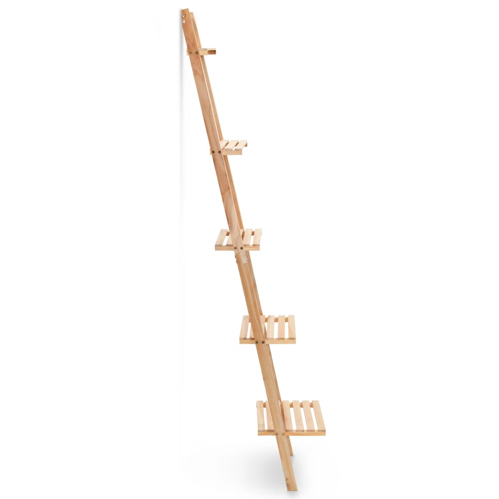 vidaXL Regał drabina z drewna cedrowego, 41,5 x 30 x 176 cm