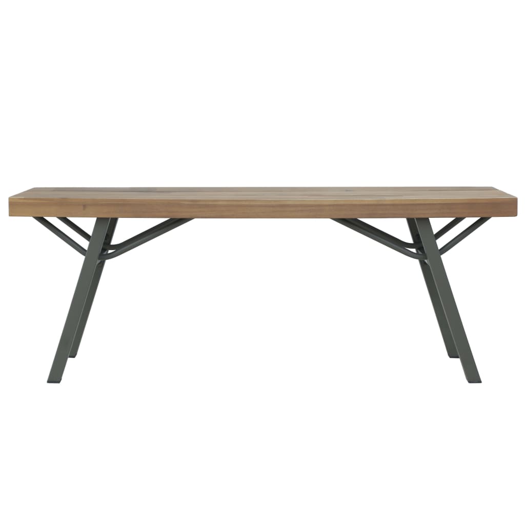 vidaXL Ławka ogrodowa, 120 cm, lite drewno akacjowe