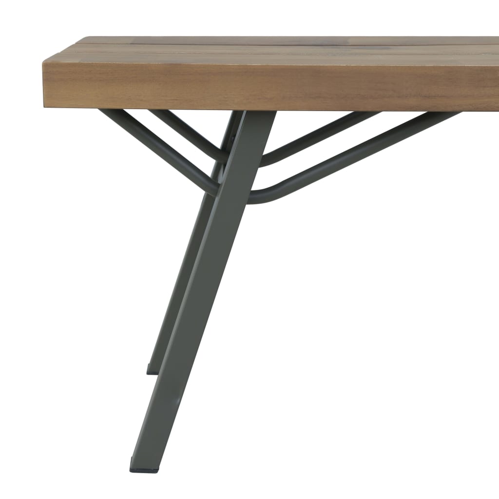 vidaXL Ławka ogrodowa, 120 cm, lite drewno akacjowe