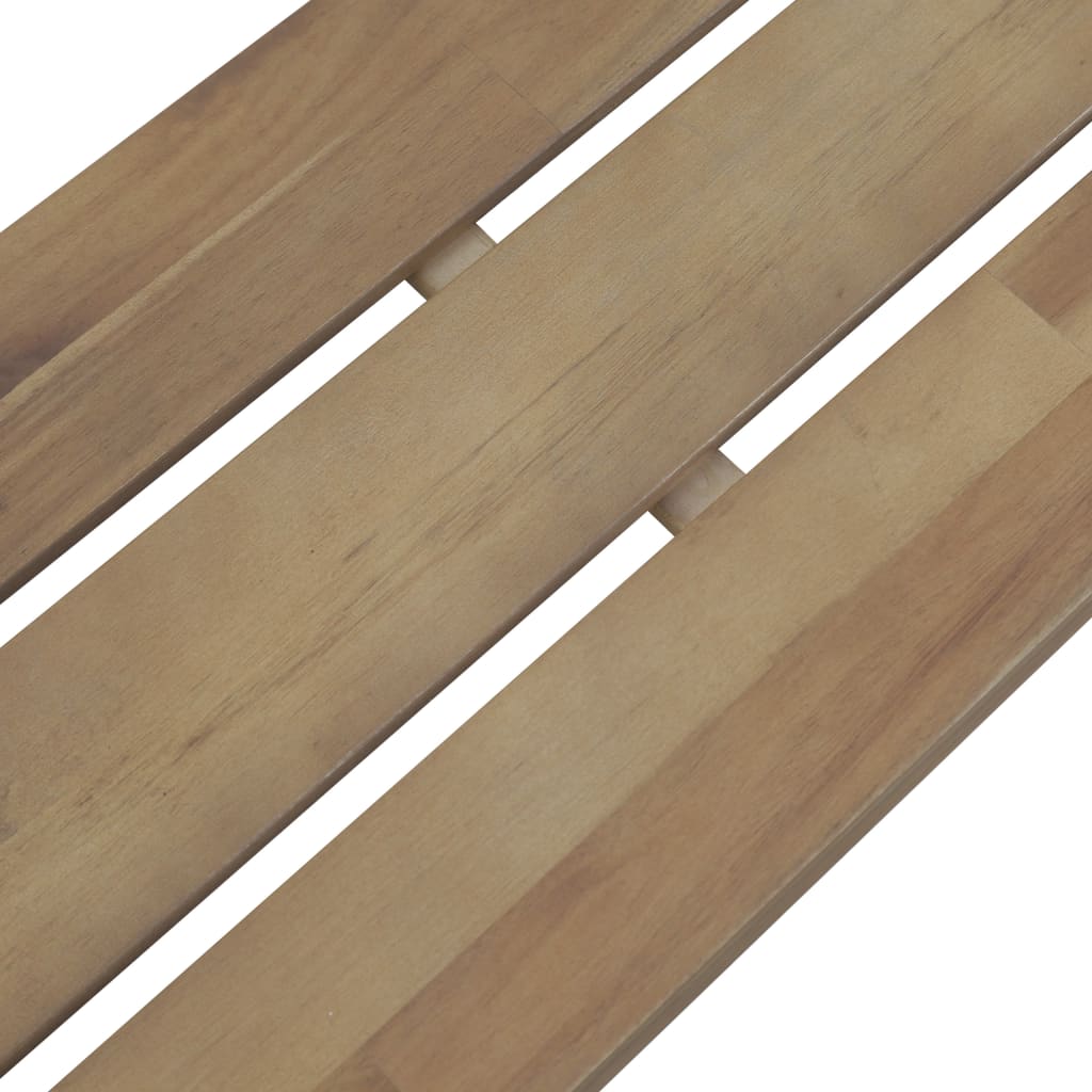 vidaXL Ławka ogrodowa, 120 cm, lite drewno akacjowe