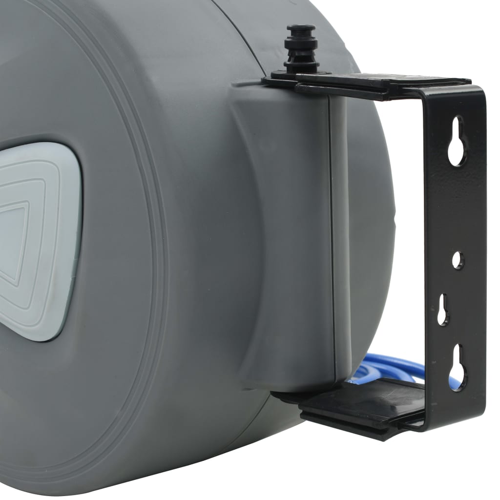 vidaXL Automatyczny zwijacz węża pneumatycznego 1/4", 30 m