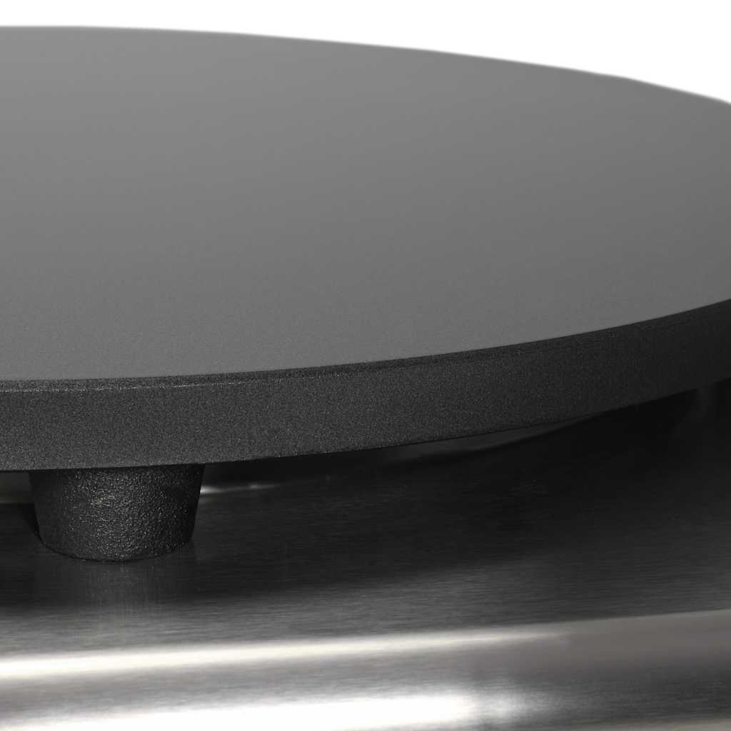 vidaXL Elektryczna naleśnikarka z wysuwaną tacą, 40 cm, 3000 W