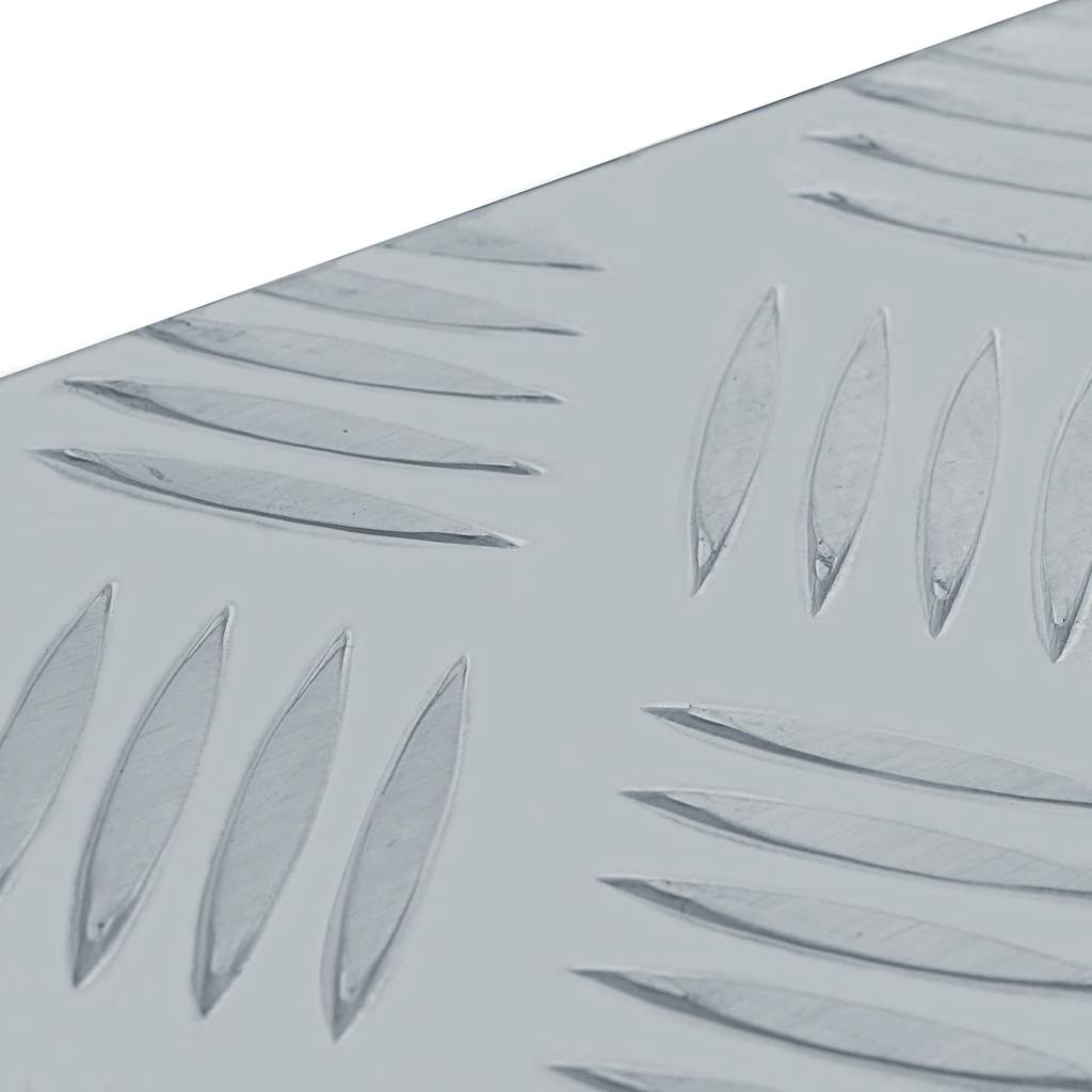 vidaXL Aluminiowa skrzynia, 110,5 x 38,5 x 40 cm, srebrna