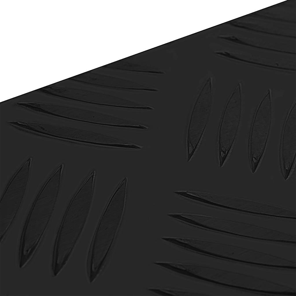 vidaXL Aluminiowa skrzynia, 70 x 24 x 42 cm, trapezowa, srebrna