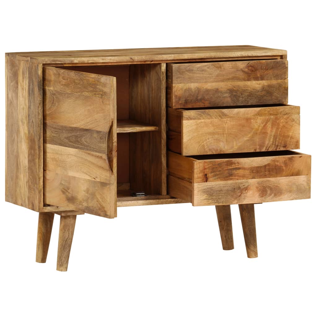 vidaXL Szafka z litego drewna mango, 90 x 30 x 69 cm