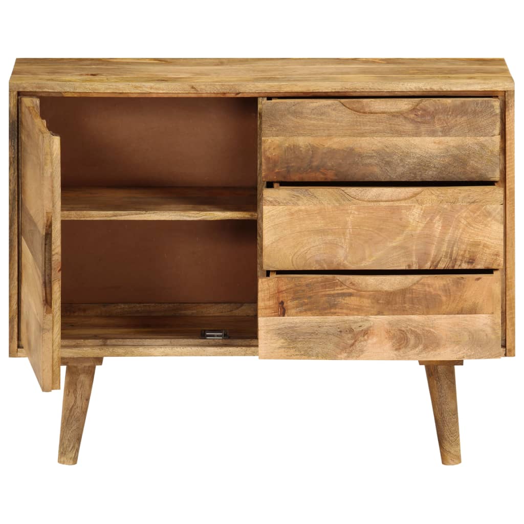 vidaXL Szafka z litego drewna mango, 90 x 30 x 69 cm