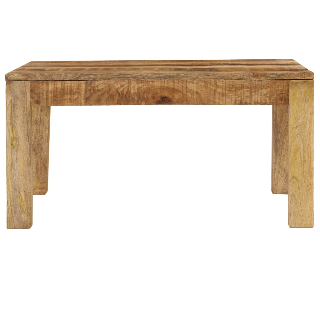 vidaXL Stolik kawowy z litego drewna mango, 80 x 80 x 40 cm