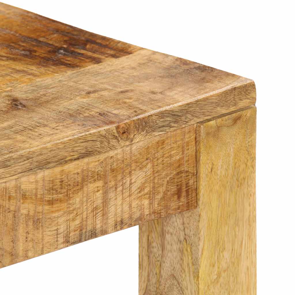 vidaXL Stolik kawowy z litego drewna mango, 80 x 80 x 40 cm