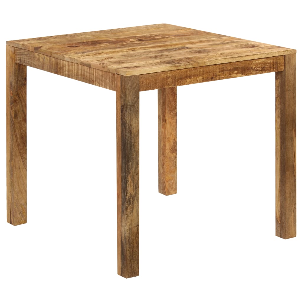 vidaXL Stół jadalniany z litego drewna mango, 82 x 80 x 76 cm