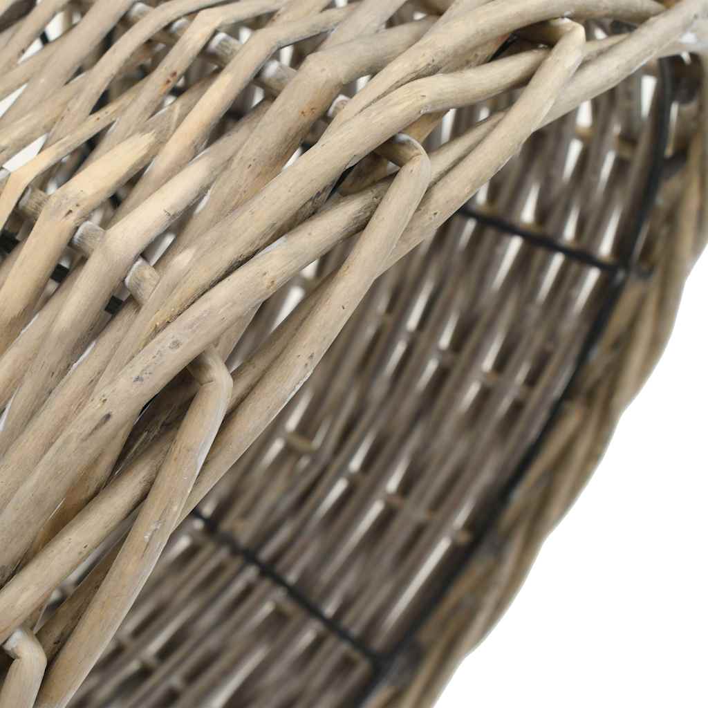 vidaXL Wiklinowy klosz, 38 x 23 cm, naturalny