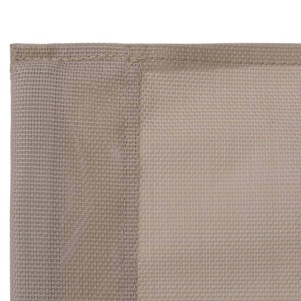 vidaXL 4-cz. zestaw wypoczynkowy do ogrodu, tkanina i stal, taupe
