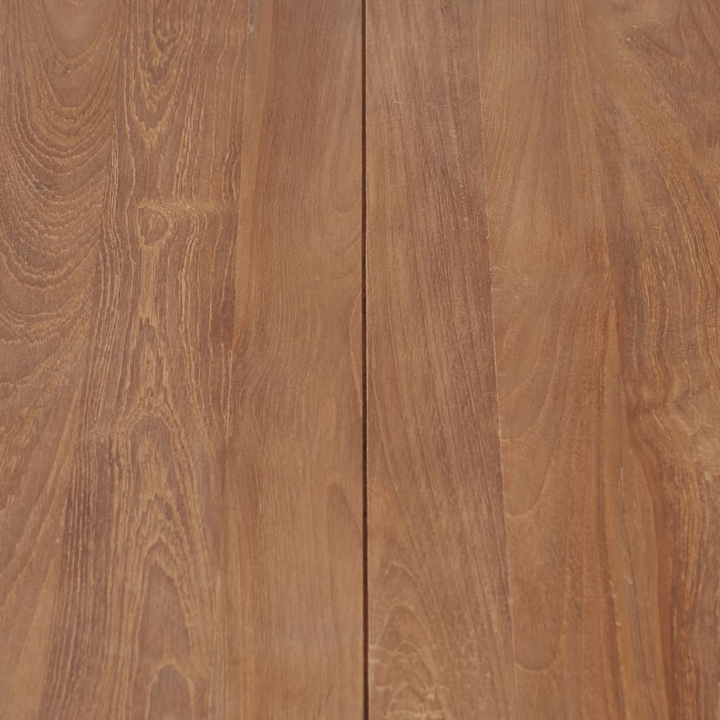 vidaXL Stolik kawowy z litego drewna tekowego, naturalny, 60x60x40 cm