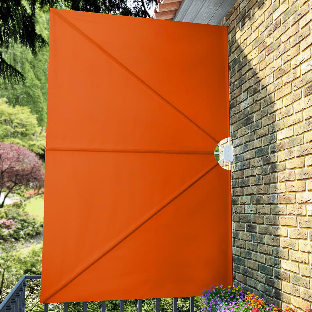 vidaXL Składany parawan tarasowy, terakota, 300x200 cm