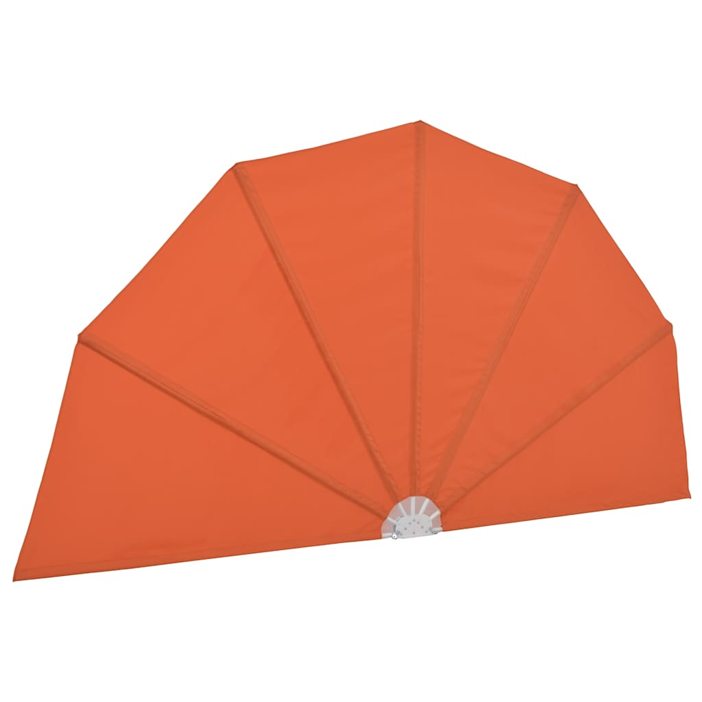vidaXL Składany parawan tarasowy, terakota, 160 cm