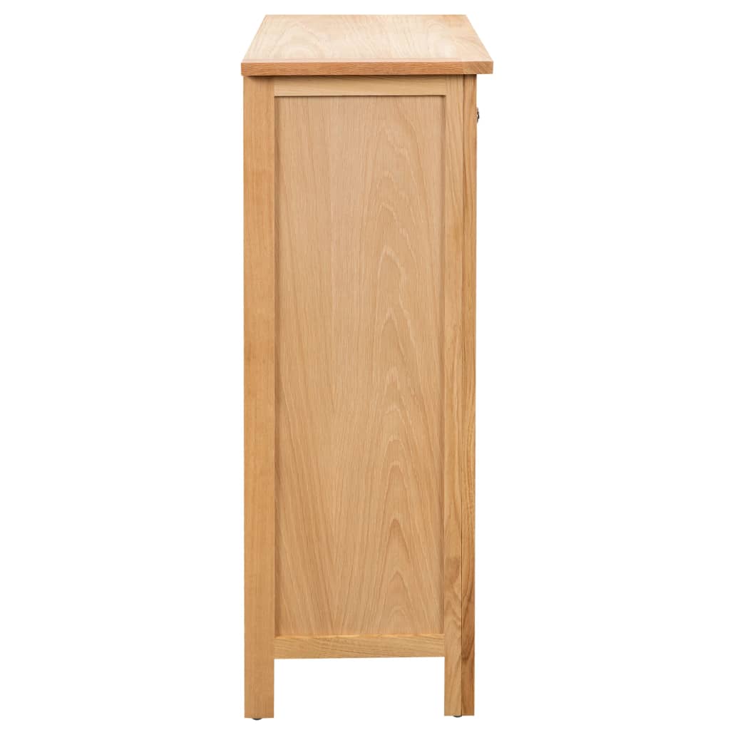 vidaXL Szafka na wino, 72 x 32 x 90 cm, lite drewno dębowe