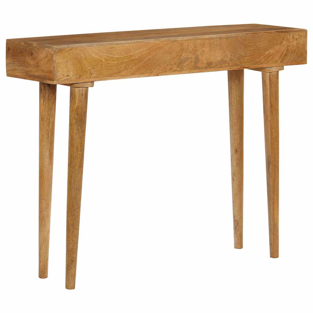 vidaXL Stolik konsola z litego drewna mango, 102 x 30 x 79 cm