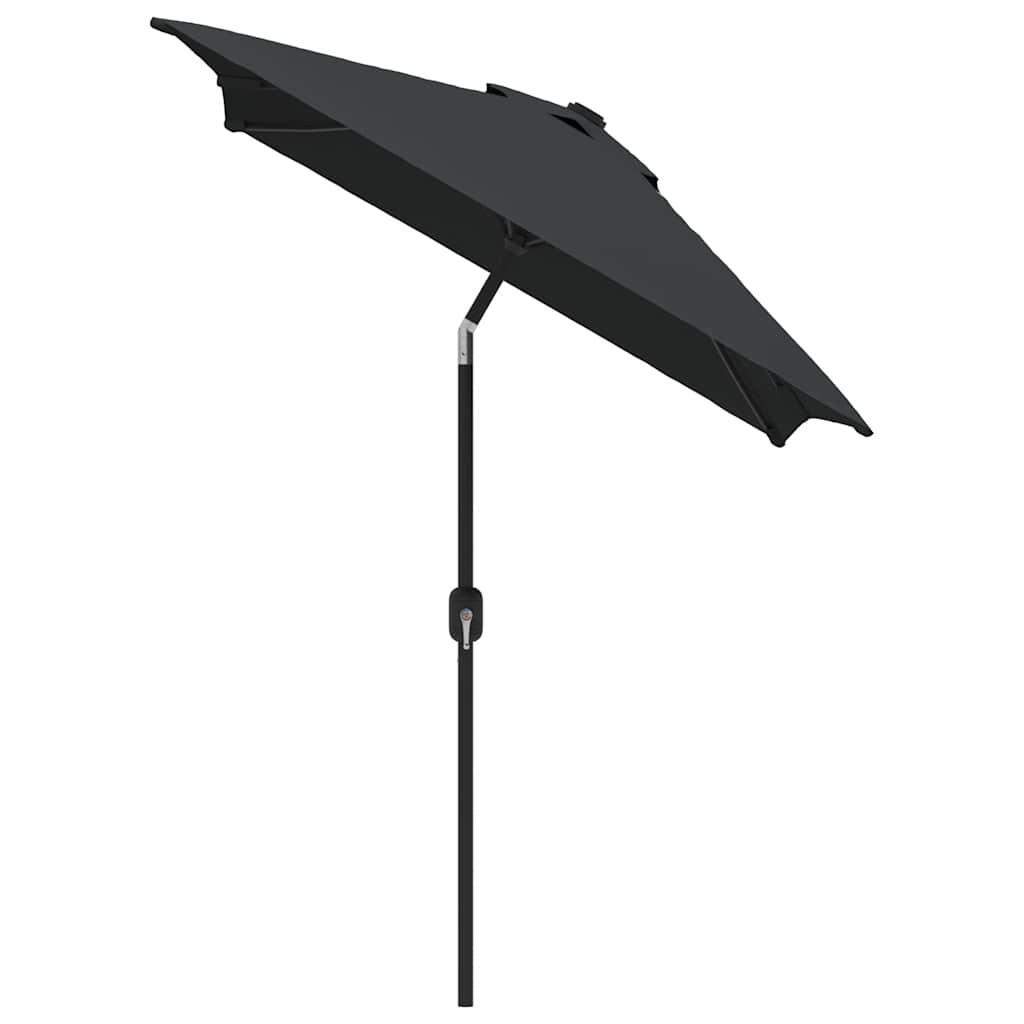 vidaXL Parasol ogrodowy na metalowym słupku, 300 x 200 cm, antracytowy