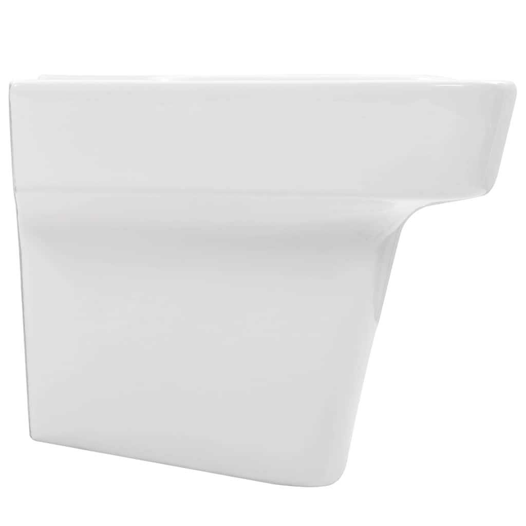 vidaXL Umywalka Biały 50 x 45 x 41 cm Glazurowana ceramika