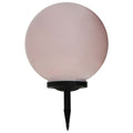 vidaXL Kulista lampa solarna na zewnątrz, LED, 40 cm, RGB