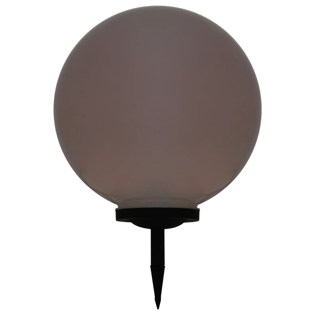 vidaXL Kulista lampa solarna na zewnątrz, LED, 50 cm, RGB
