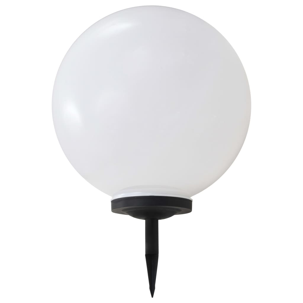 vidaXL Kulista lampa solarna na zewnątrz, LED, 50 cm, RGB