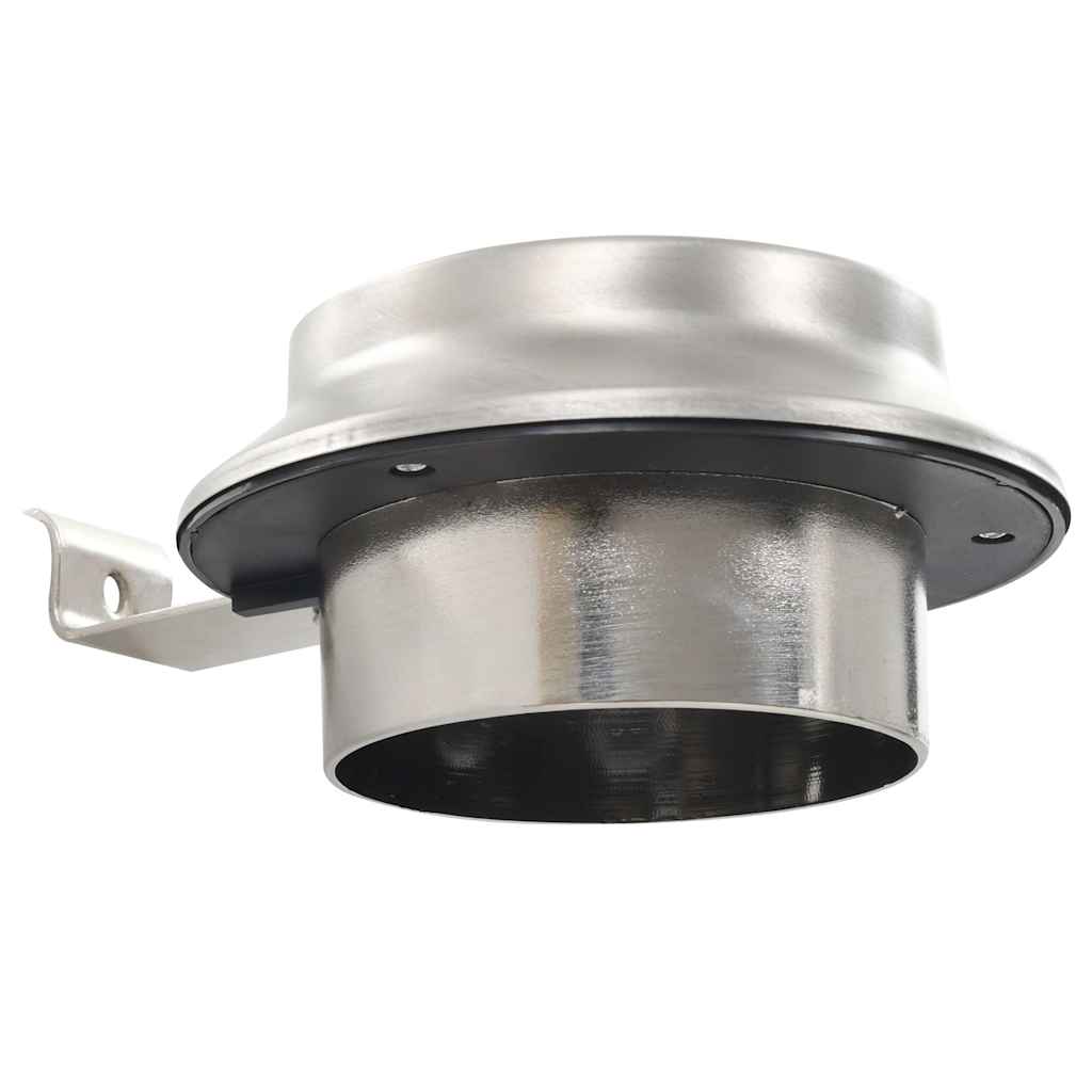 vidaXL Okrągłe lampy solarne na zewnątrz, 6 szt., LED, 12 cm, białe