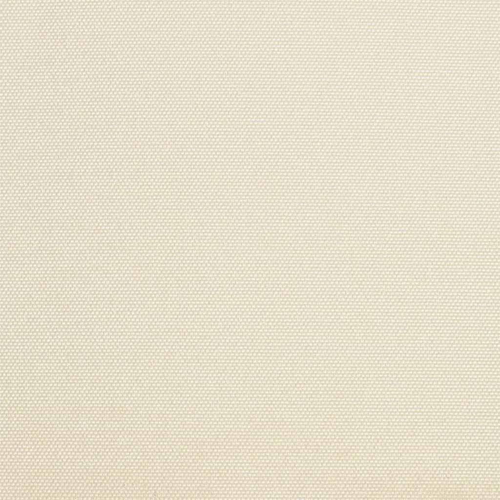 vidaXL Zapasowa tkanina na markizę, kremowa, 3,5x2,5 m, poliester