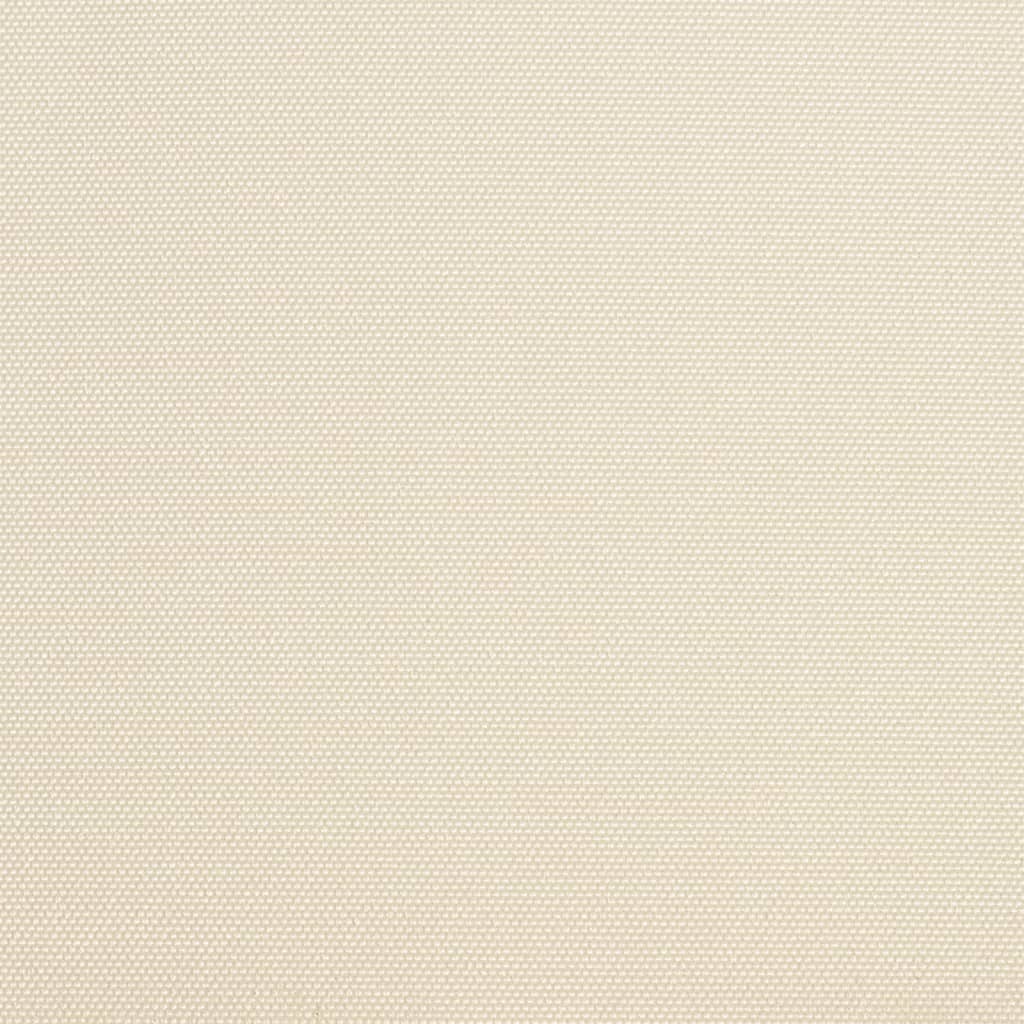vidaXL Zapasowa tkanina na markizę, kremowa, 4,5x3 m, poliester