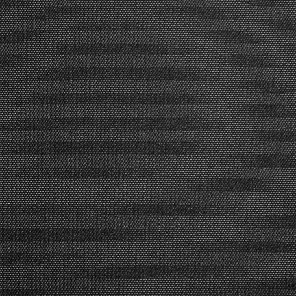 vidaXL Zapasowa tkanina na markizę, szara, 5x3 m, poliester