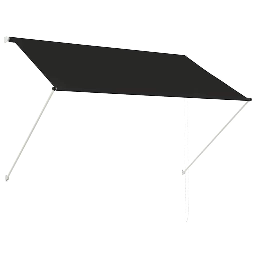 vidaXL Markiza zwijana, 200x150 cm, antracytowa