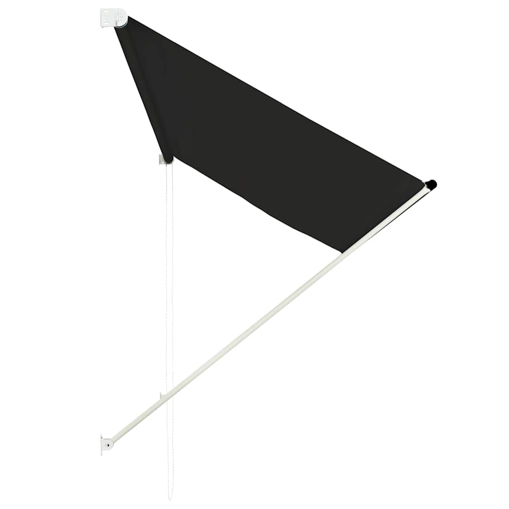 vidaXL Markiza zwijana, 250 x 150 cm, antracytowa
