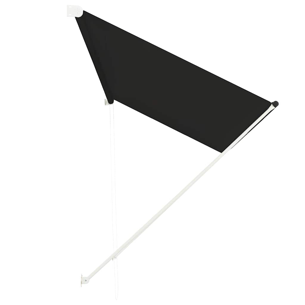 vidaXL Markiza zwijana, 300 x 150 cm, antracytowa