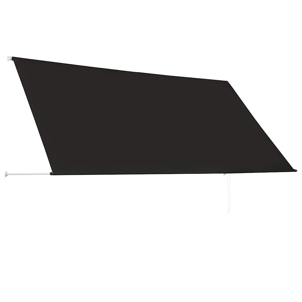 vidaXL Markiza zwijana, 300 x 150 cm, antracytowa