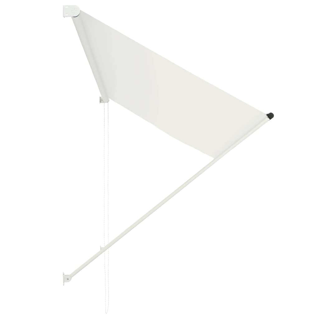vidaXL Markiza zwijana, 250 x 150 cm, kremowa