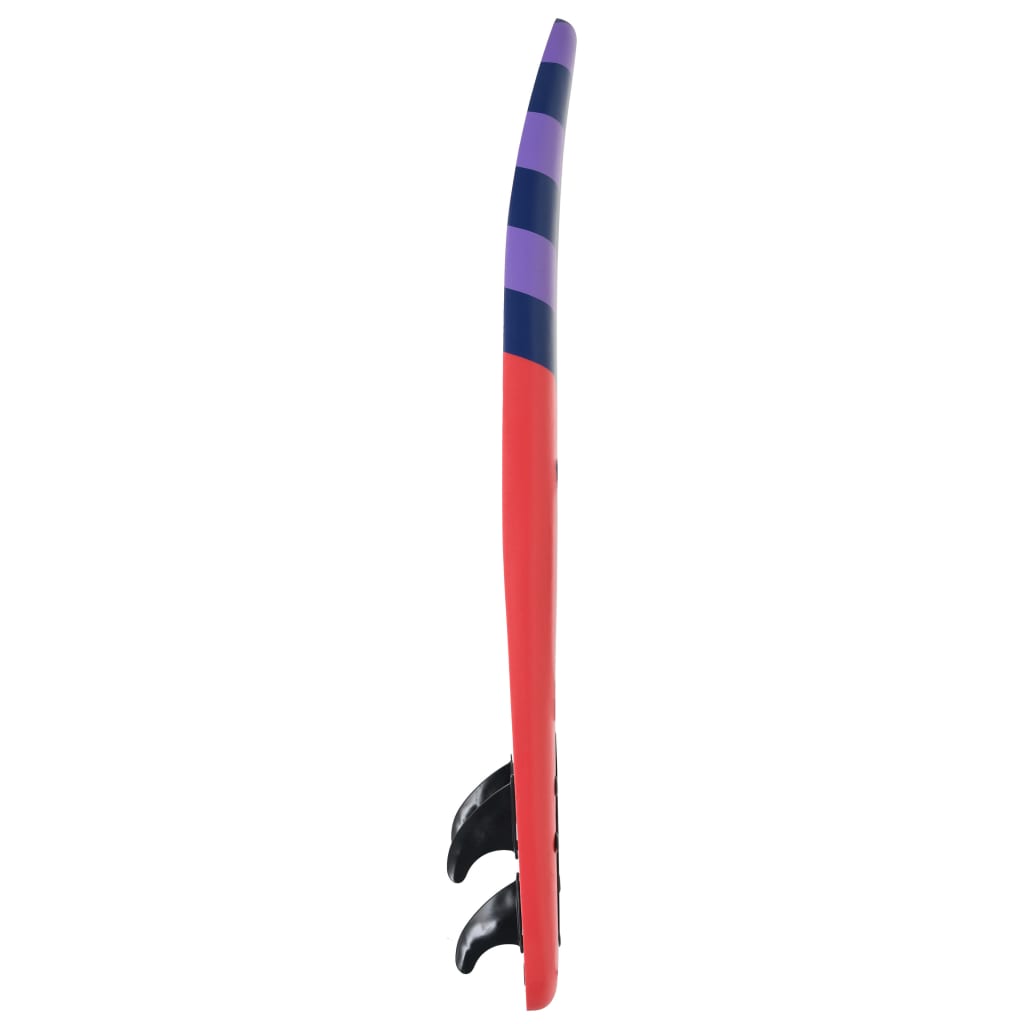 vidaXL Deska surfingowa Stripe, 170 cm