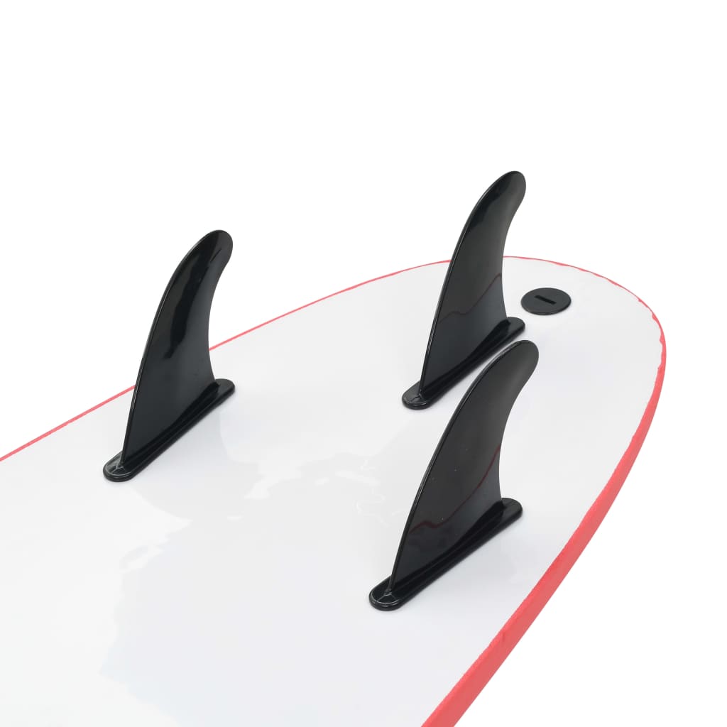 vidaXL Deska surfingowa Stripe, 170 cm