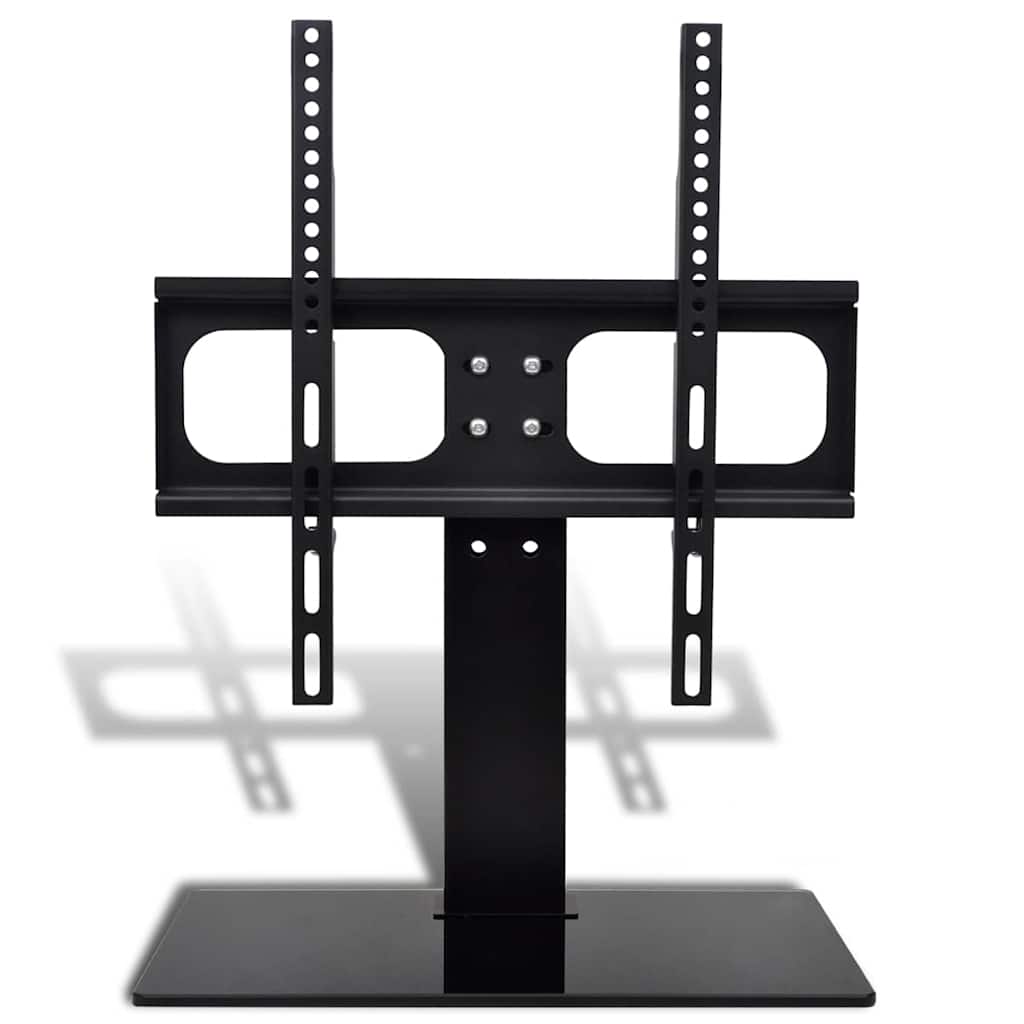 vidaXL Uchwyt na telewizor z podstawą, żelazny, czarny, 23"-55