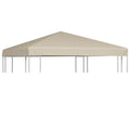 vidaXL Zadaszenie altany ogrodowej, 310 g/m², 3 x 3 m, beżowe