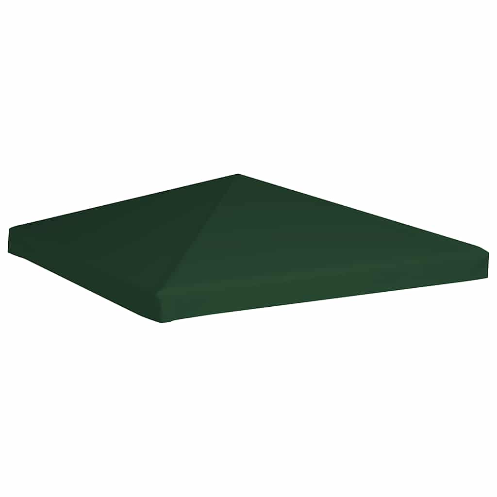vidaXL Zadaszenie altany ogrodowej, 310 g/m², 3 x 3 m, zielone