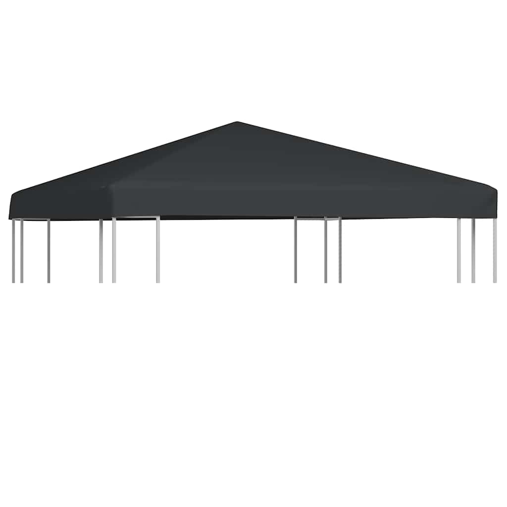 vidaXL Zadaszenie altany ogrodowej, 310 g/m², 3 x 3 m, szare