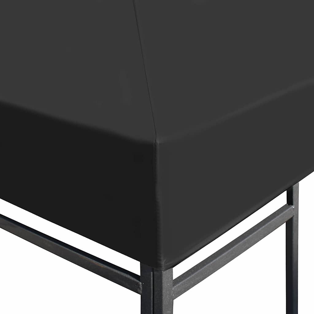 vidaXL Zadaszenie altany ogrodowej, 310 g/m², 3 x 3 m, szare