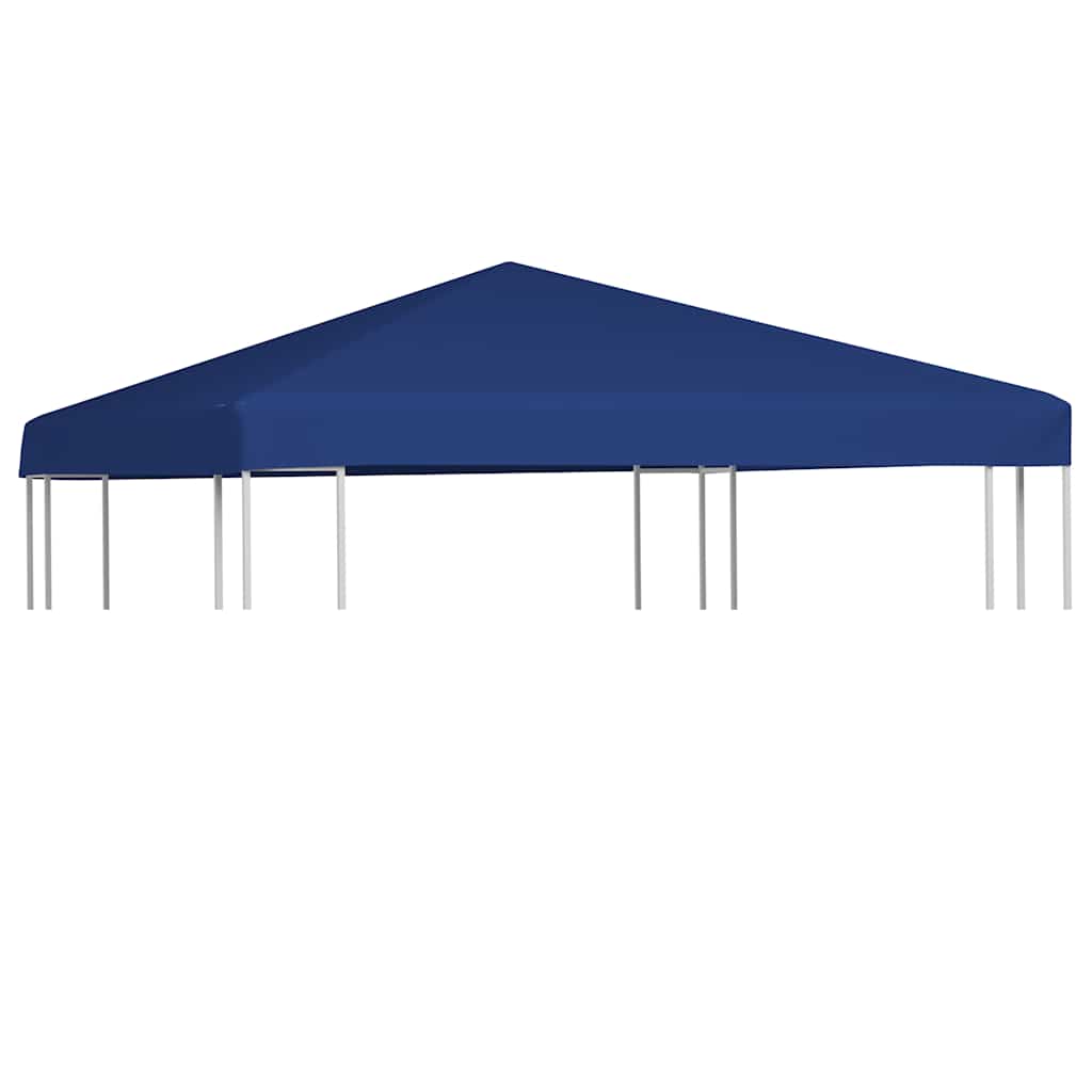 vidaXL Zadaszenie altany ogrodowej, 310 g/m², 3 x 3 m, niebieskie