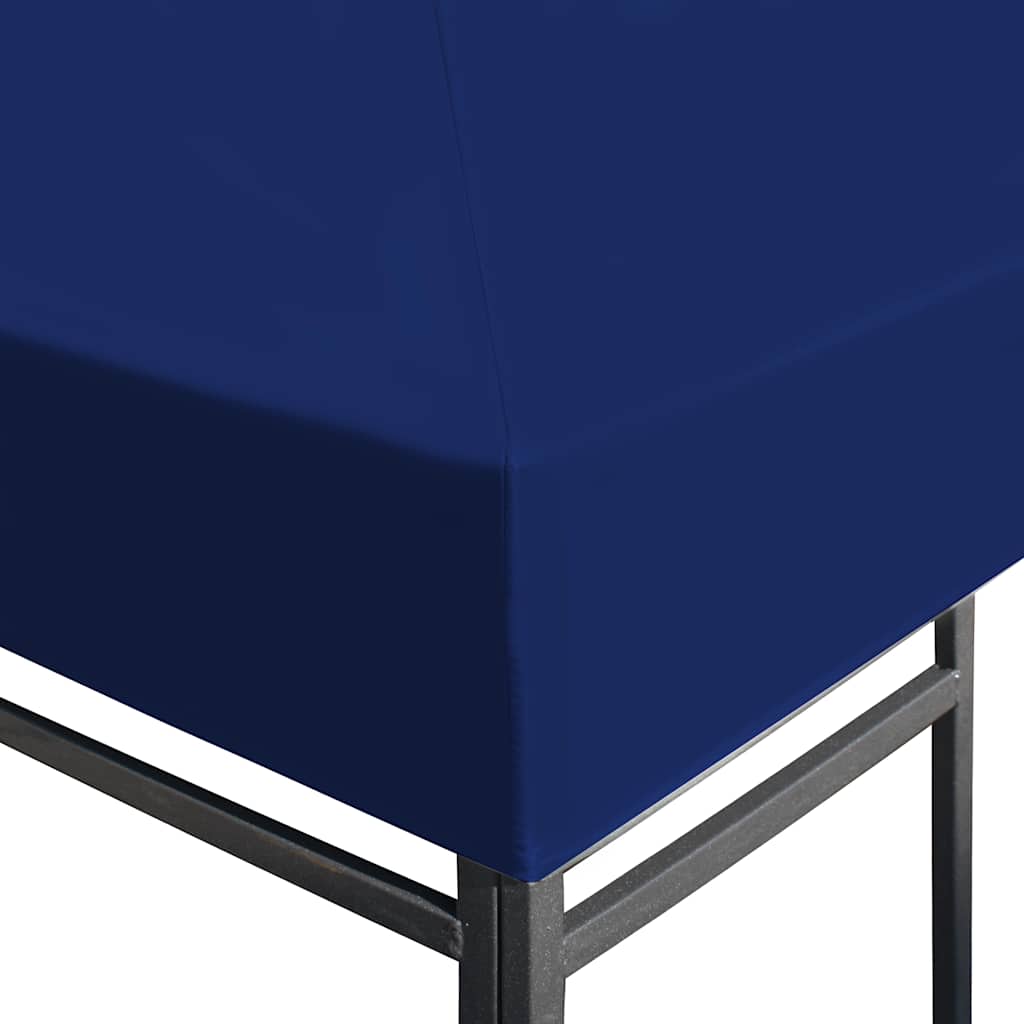 vidaXL Zadaszenie altany ogrodowej, 310 g/m², 3 x 3 m, niebieskie
