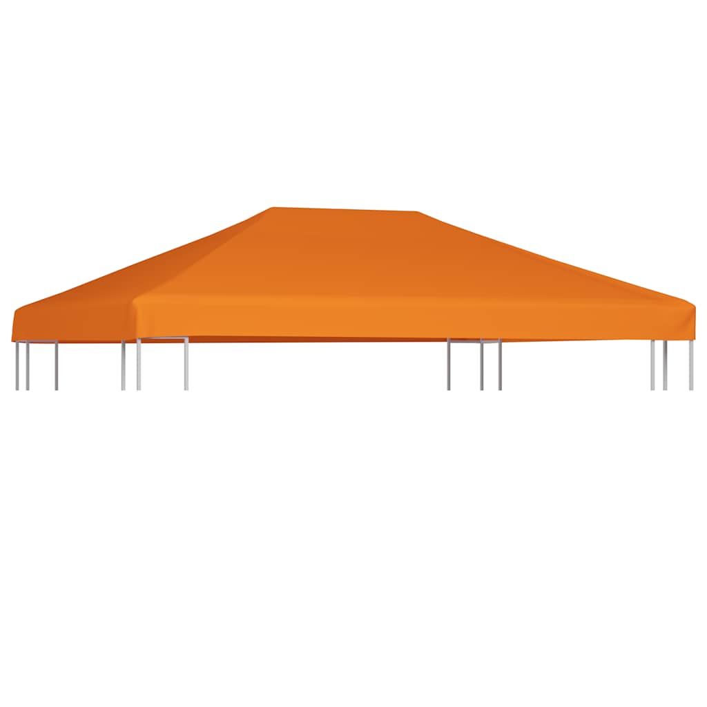 vidaXL Zadaszenie altany ogrodowej, 310 g/m², 4 x 3 m, pomarańczowe